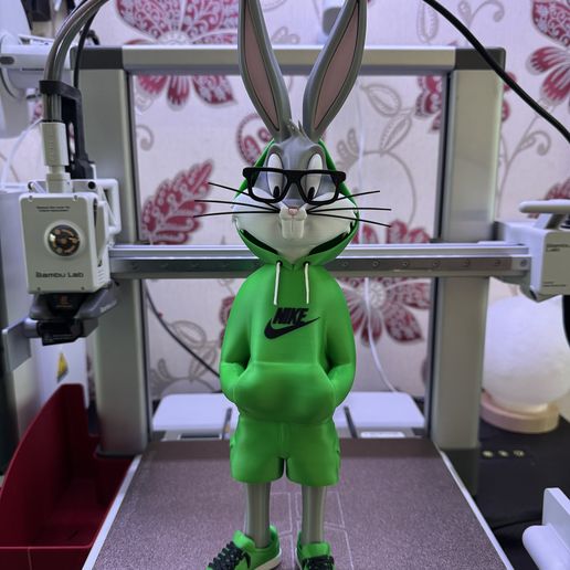 LAPIS MASTR BUNNYとBugs Bunny コラボ 🎨 Bugs bunny urban vibes Fan art (multiparts/3mf)・ 3D File