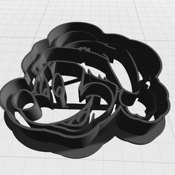 navidad mikey cabeza 7cm.png Archivo STL Christmas Cookie Cutter Mickey Mouse・Modelo para descargar y imprimir en 3D