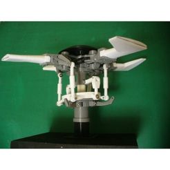 00-MRH-Head-Stand-Assy01.jpg STL file Main-Rotor-Head, for Helicopter, Fully Articulated Type・3D printer design to download