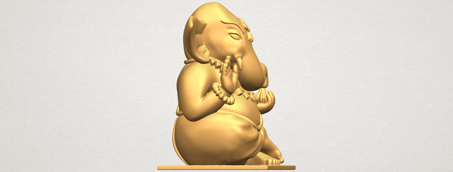 TDA0556 Ganesha A06.png Free 3D file Ganesha 02・3D printable model to download, GeorgesNikkei