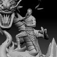 Preview18.jpg Shang Chi and Dragon Diorama - Marvel 3D print model