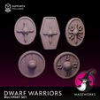 Dwarf-Shields-Set.jpg Dwarf Warriors - Multipart Set