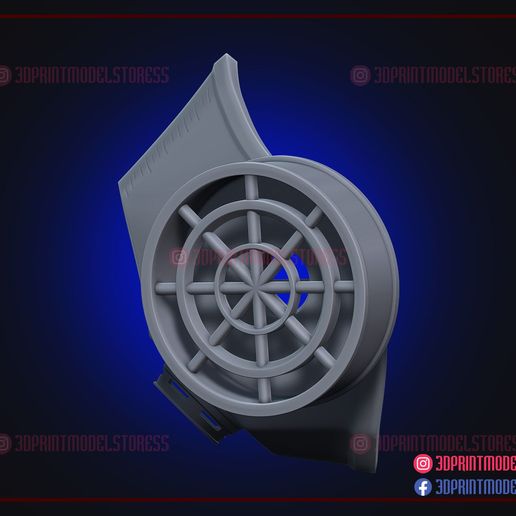 Kaiju_no_8_cosplay_mask_3d_print_model_11.jpg Kaiju No 8 Mask - Monster #8 - Anime Cosplay Protective Mask