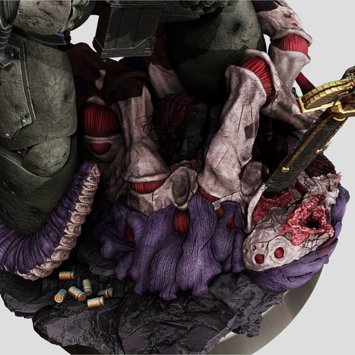 🛰 SPACE MARINE - RETRIBUTOR・ STL File for 3D printing・Cults