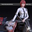 OXO3D_Makima_SFW_03.jpg Chainsaw Man'den Makima ve Denji Dioraması