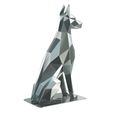 Polygonal_Doberman_06.jpg Estatua poligonal de doberman