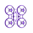 Tinywhoop_Frame_for_F3_Brushed.STL Ultimate Brushed Tinywhoop frame 8520 motors, F3EVO