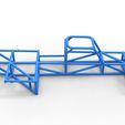 15.jpg Diecast Frame of Supermodified rear engine race car Scale 1:25