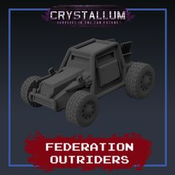 outrider-pic.jpg Free STL file Federation Outrider Infantry・3D printing design to download