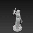 Law-7.png Printable Lady Justice Statue STL OBJ 3D Model