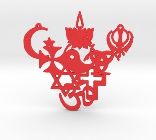 All Religions Pendant