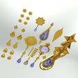 10.jpg Genshin Impact Furina Focalors Jewelry and Accessories MEGA set. Video game, props, cosplay