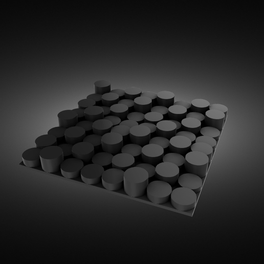 Acoustic panel 3D model