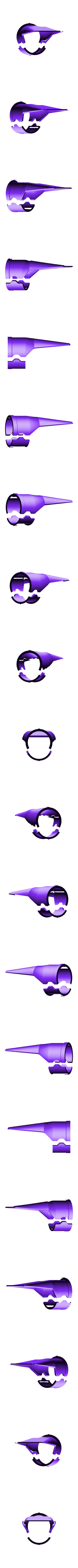 hood_25.4mm.stl Universal Flashlight Glare Shield