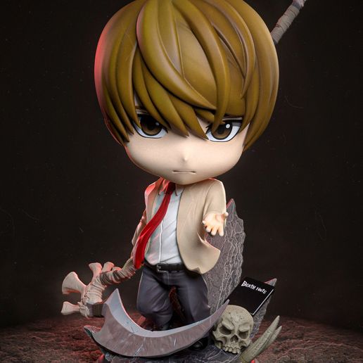 Light - Death Note – Chibi 3D model