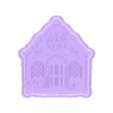 Casa v3.stl Christmas House Cookie Cutter