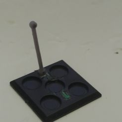 IMG_20230912_1321586.jpg Free STL file Epic Flagpole for grand strategy and 6mm-scale wargames of the sort that used to be made in the same workshops where they make all the other games・Model to download and 3D print