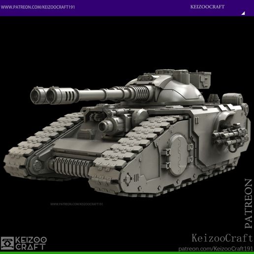 🪖 SUPER-HEAVY BATTLE TANK・ 3D File for 3D printing・Cults