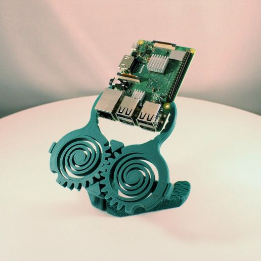 Print In Place PCB-Halter / Greifer