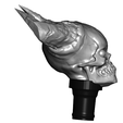 SHTside.png Horned Skull Topper ($7 Cane/Walking Hiking Sticks)