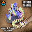 5.png Infested Dragon, Scary Halloween Flexi Dragon
