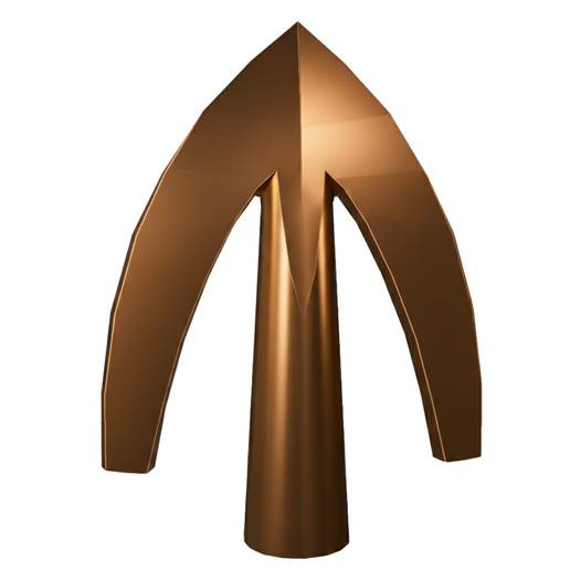 Stylized Trident Arrowhead