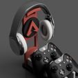 Controller-and-Headset-Stand-Apex-02.jpg Apex Legends Dual Controller & Headset Stand