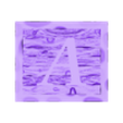 (A) 1 Piece.stl Rustic Picture Frame Alphabet