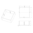 preview4.jpg Sortingbox 124x124x56 for 3D Printing with removable Dividers