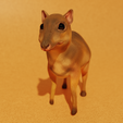 Myszojeleń-render-1.png Mouse Deer / Chevrotain