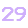 29.stl TERMINAL Font Numbers (01-30)