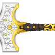 Mjolnirv.png Mjolnir Hammer Replica | Thors Hammer | God Of War | Norse Mythology | By CC3D