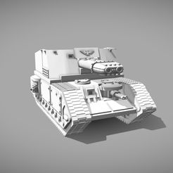 1.jpg Free 3D file Macharius Omega・Template to download and 3D print