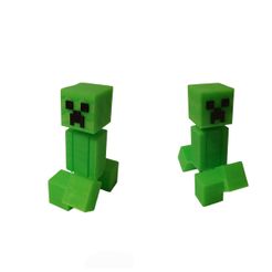 CreeperTorta.jpg Creeper Figure - Minecraft