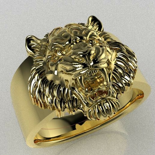 Tiger Ring 3D model