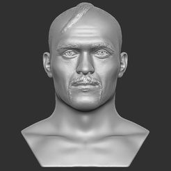 1.jpg Fichier STL Le buste d'Oleksandr Usyk pour l'impression 3D・Modèle pour imprimante 3D à télécharger