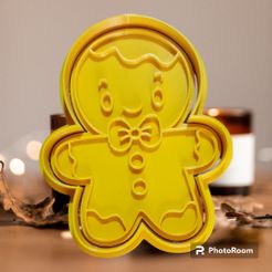 photo1698944196-1.jpeg Christmas Gingerbread Man Cookie Cutter ( Cookie Cutter gingerbread man)