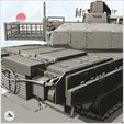 7.jpg Japanese Type 10 tank destroyed on modern road (6) - Cold Era Modern Warfare Conflict World War 3 Japon