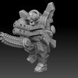 orc chargining chain bayonet.jpg STL-Datei Ork Astroknight Megapack・3D-Drucker-Vorlage zum herunterladen