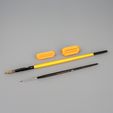 _MG_6987.jpg Free STL file Kate Brush | ergonomic handles for brushes・3D printable object to download