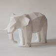 DSC_4507_Small.jpg Файл STL Low Poly Elephant・Модель для печати в 3D скачать