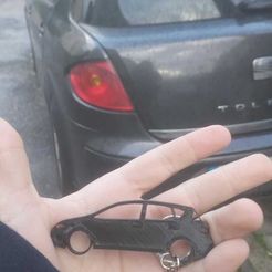 Porte-clés Seat Toledo Mk3 Silhouette