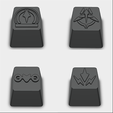 All-Sova-Caps-Image.png SOVA VALORANT FÄHIGKEITEN | TASTENKAPPE FÜR MECHANISCHE KIRSCHE MX TASTATUR