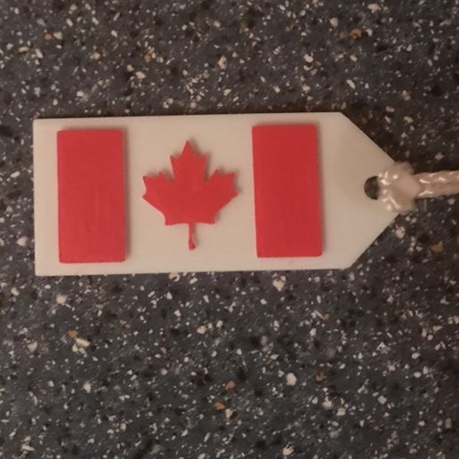 Maple Leaf Keychain