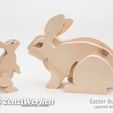 Easter-Bunny-2.jpg Easter Bunny (sitting/standing) 3-layered-animal cnc/laser
