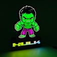 IMG_6405.jpg Hulk led lamp bambu files