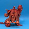 thumbnail_IMG_9134.jpg Free STL file Morgl the Oracle (Hearthstone Murloc Shaman)・3D print design to download