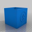 dm3_sancristobal.png Un cubo de 1lt. de capacidad | A cube with a capacity of 1lt.