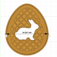 4.png Easter Bunny Cookie cutter
