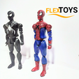 Spiderman-1.png Spider-man interpretation Flexi action figure
